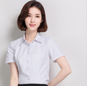 職業襯衣女短1