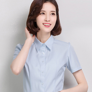 職業襯衣女短2